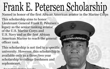 The Frank E. Petersen scholarship