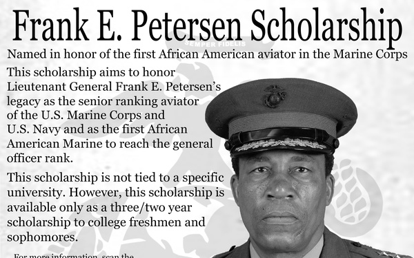 The Frank E. Petersen scholarship