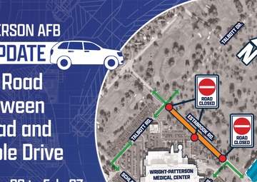 Traffic Graphic - Estabrook Road Closed