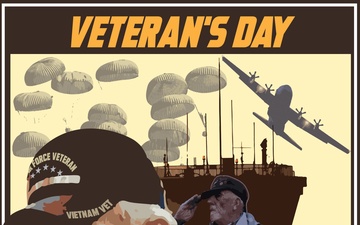 Veteran&amp;#39;s Day Poster - &amp;#34;There is no us, without you.&amp;#34;