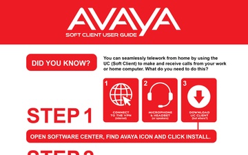 Avaya UC Software User Guide