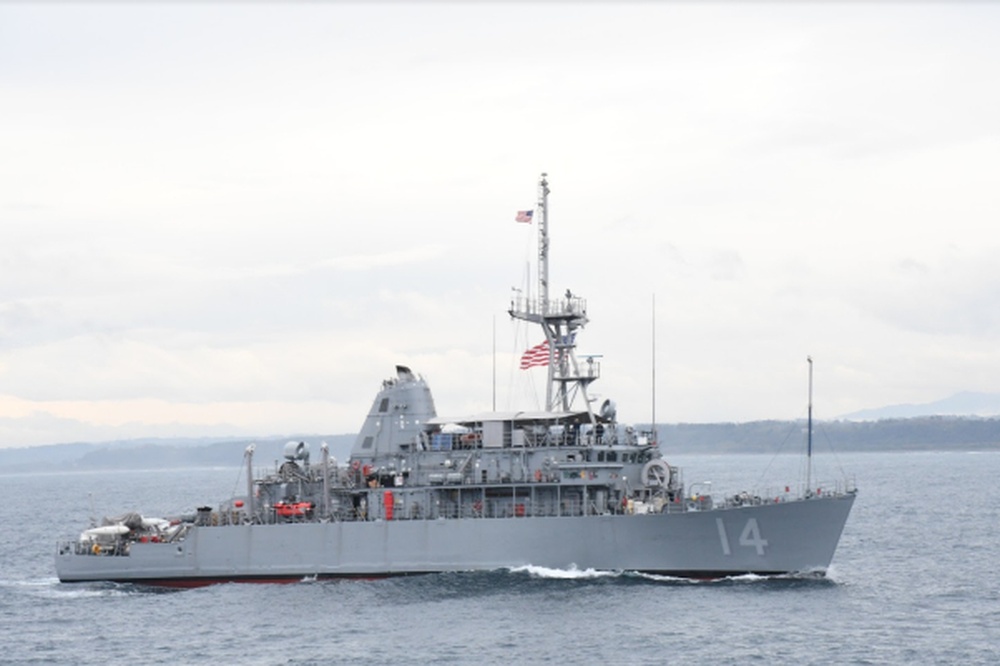 USS CHIEF Participates in MIWEX 3JA