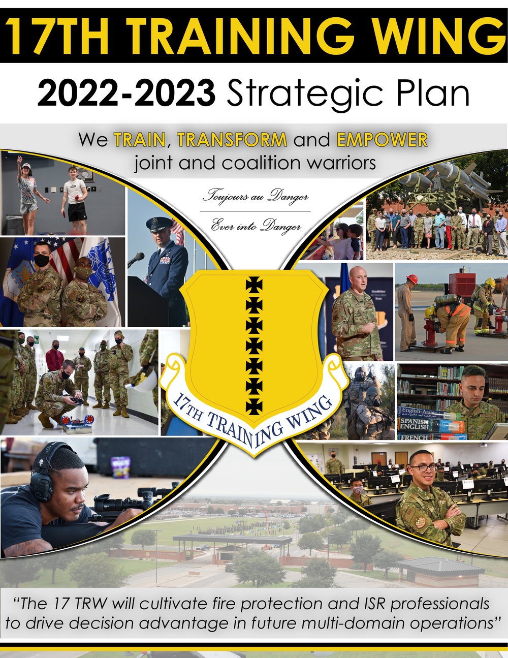 2022-2023 Goodfellow AFB Strategic Plan Cover