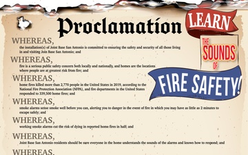 Fire Prevention Week Proclamation