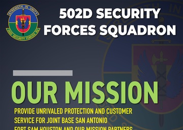 502d SFS Mission and Vision