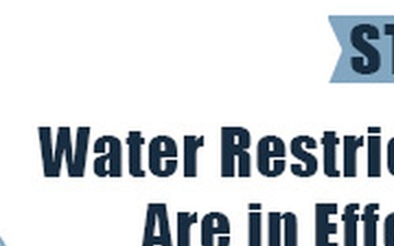 water restriction marquee