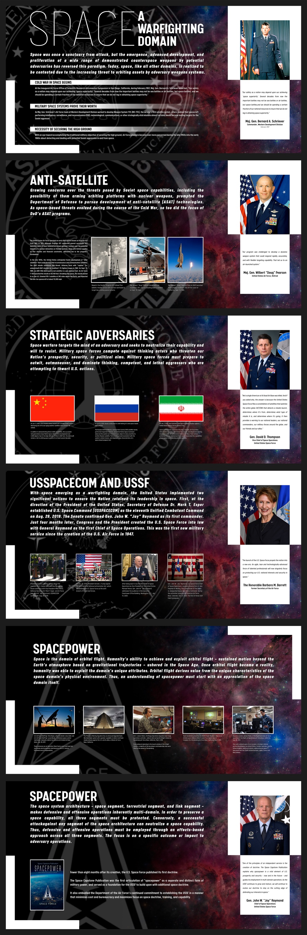 Space: A Warfighting Domain Panel Series