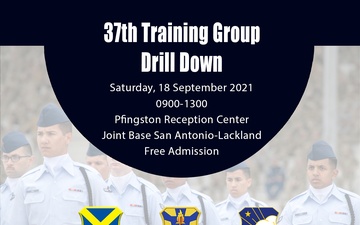 37TRG Drill competition poster