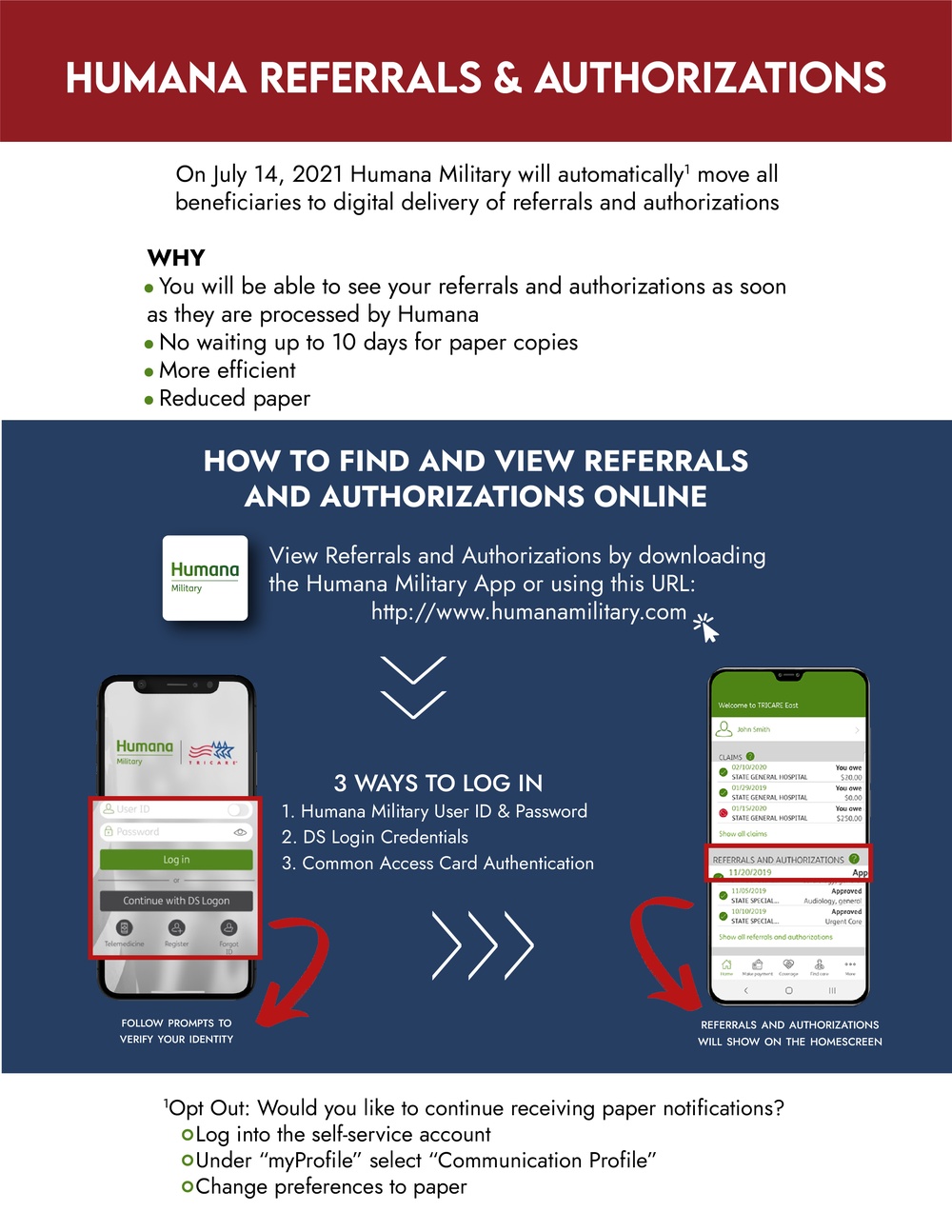 Humana Referrals Flyer