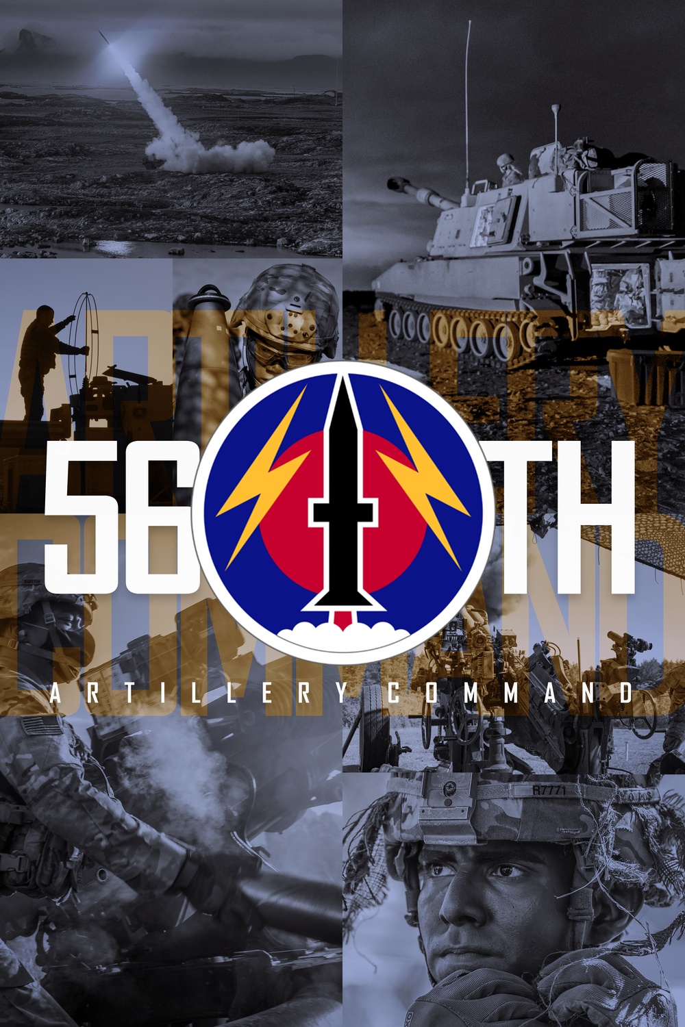 56th Artillery Command poster