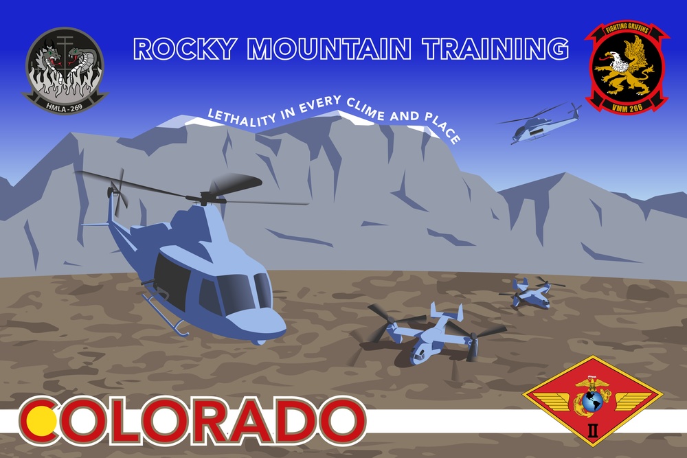 VMM-266 and HMLA-269 Training in Colorado