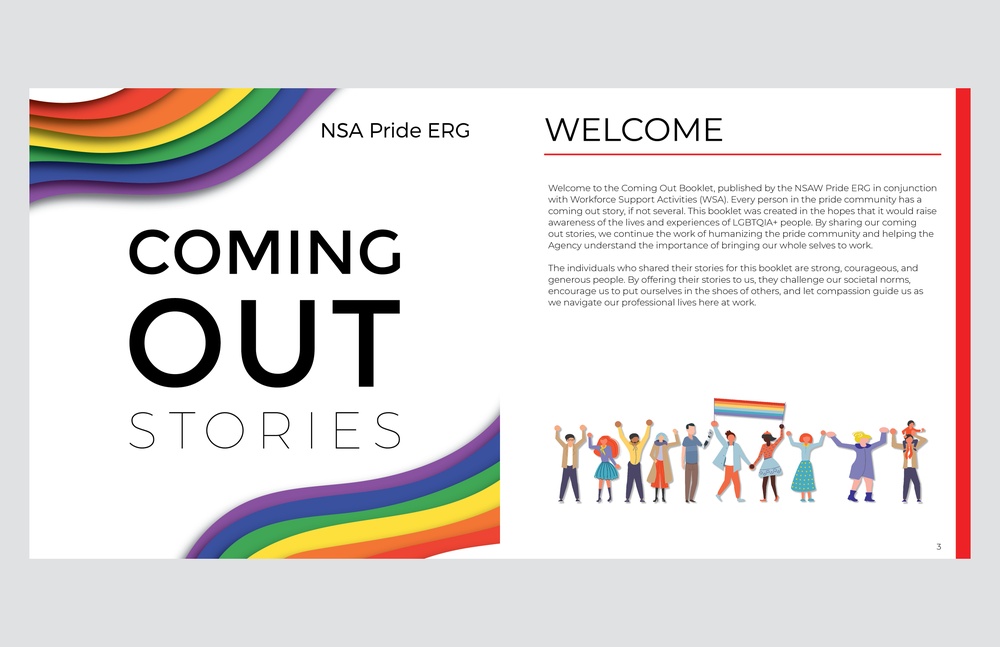 National Security Agency PRIDE Coming Out Cover