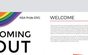 National Security Agency PRIDE Coming Out Cover