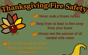 Don’t be a turkey – Keep Fire Safety First!