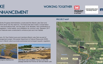 Marsh Lake Restoration Project Display