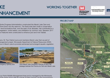 Marsh Lake Restoration Project Display