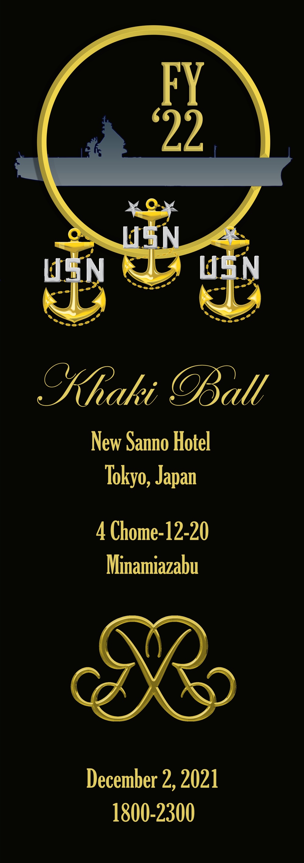 USS Ronald Reagan (CVN 76) Khaki Ball Tickets