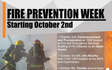 Fire Prevention Week Graphic