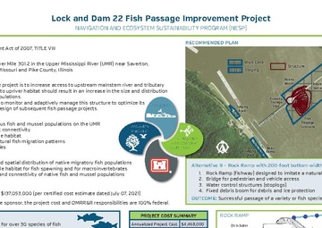 Lock and Dam 22 Fish Passage Improvement Project