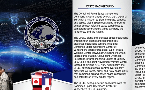 CFSCC/CSpOC Tri-fold