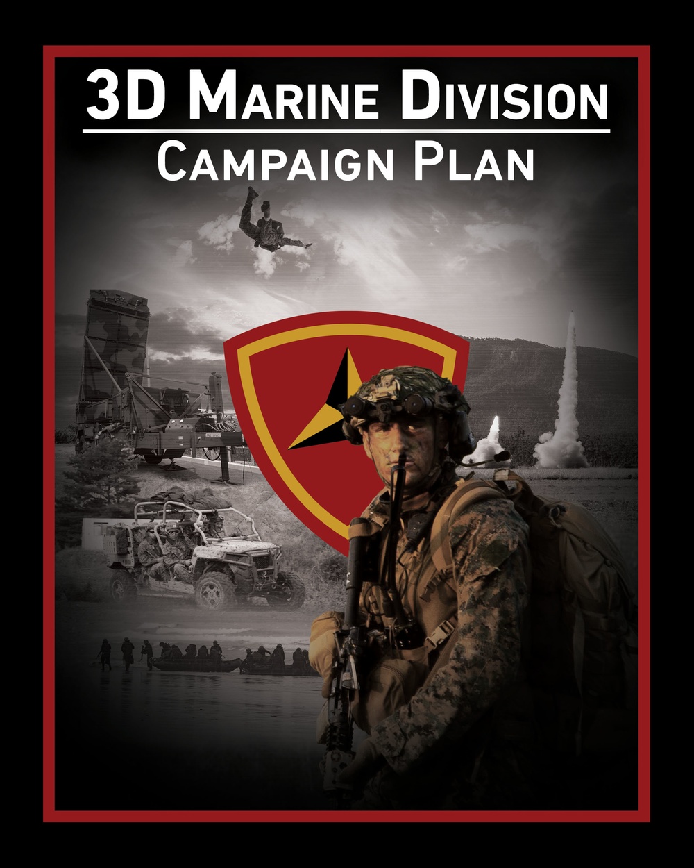3D Marine Division Campaign Plan Book Concept Cover