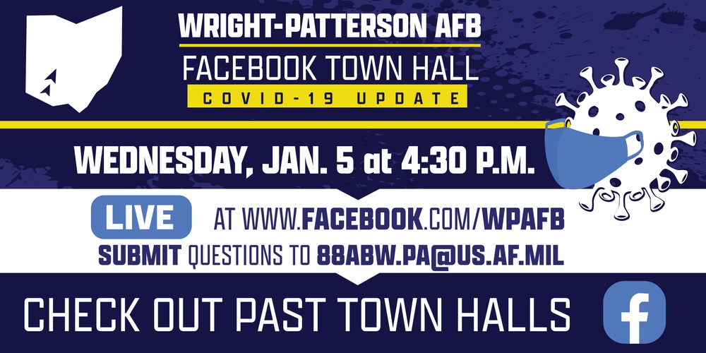 Wright-Patterson AFB Town Hall Event Marker Twitter