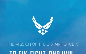 U.S. Air Force Statement Motto Graphic