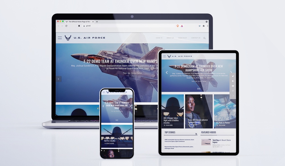U.S. Air Force Website ReDesign