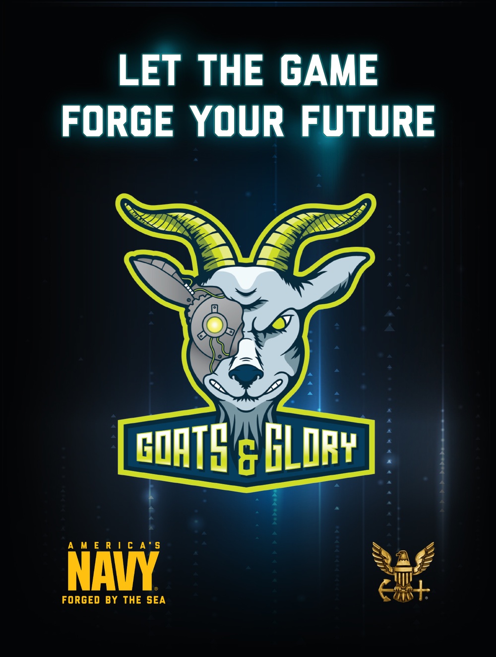 Navy eSports Poster