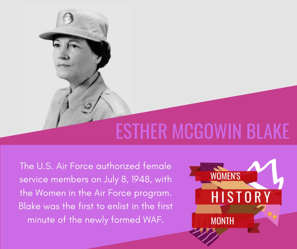 2021 Women&amp;#39;s History Month - Esther Blake