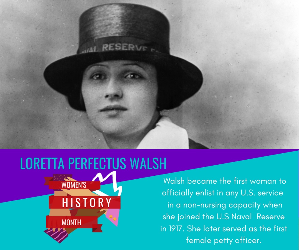 2021 Women&amp;#39;s History Month - Loretta Walsh