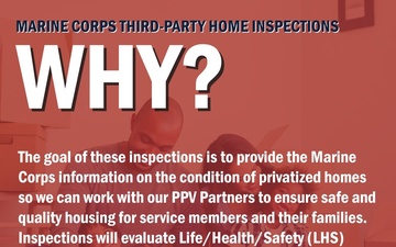 The Marine Corps Conducts Third-party Housing Inspections