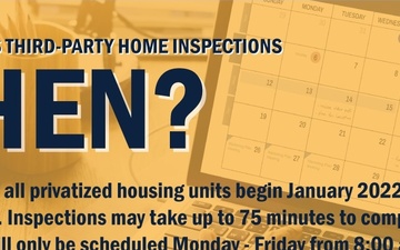 The Marine Corps Conducts Third-party Housing Inspections