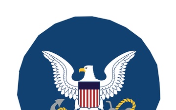 Navy Credentialing Opportunities On-line (COOL) Logo (for use on dark backgrounds)