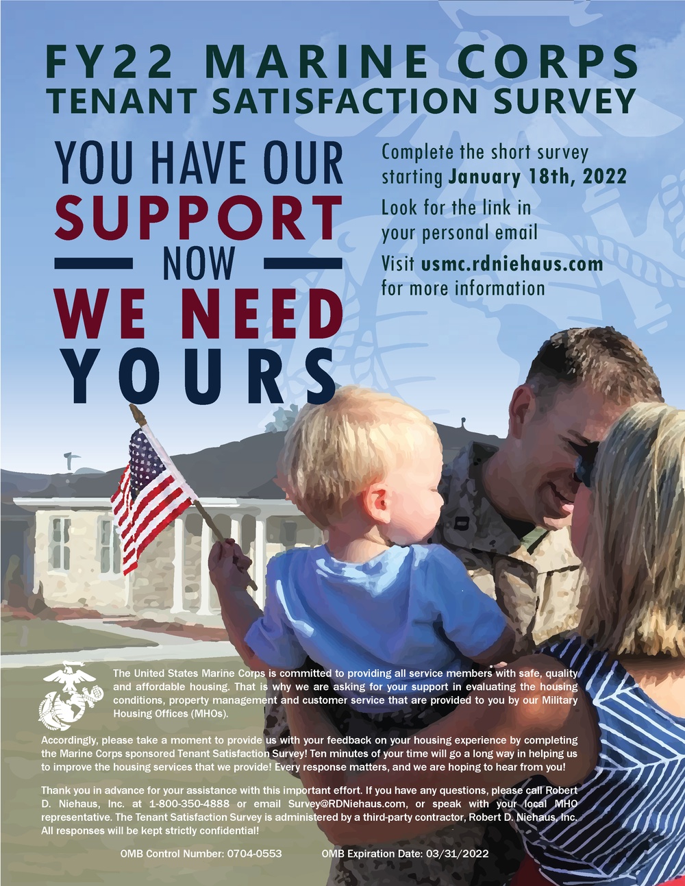 FY22 Family Housing Tenant Satisfaction Survey