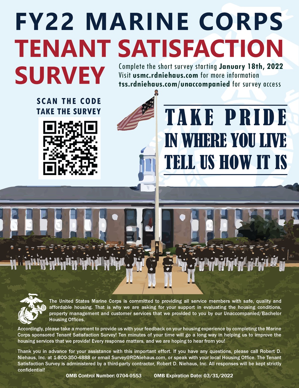 FY22 Family Housing Tenant Satisfaction Survey