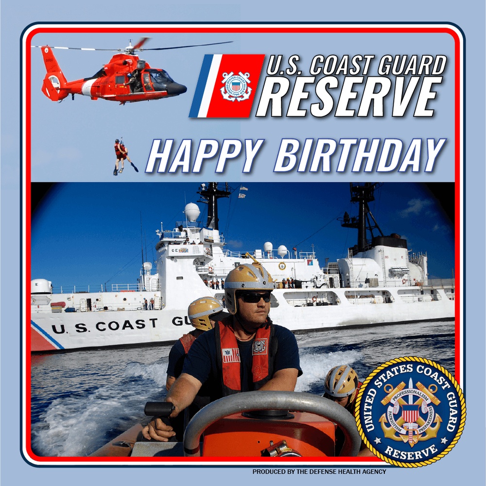 Coast Guard Reserve Birthday