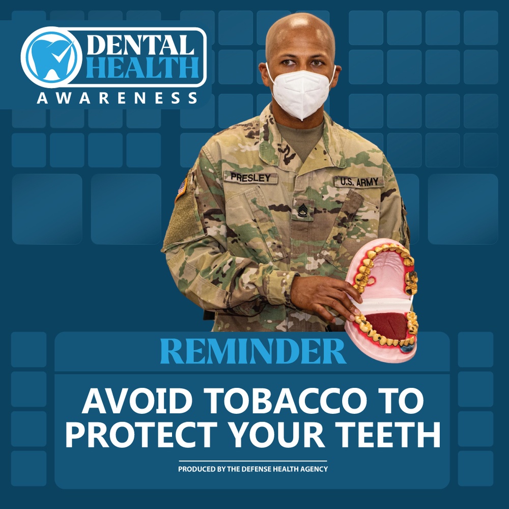 Dental Health - Avoid Tobacco