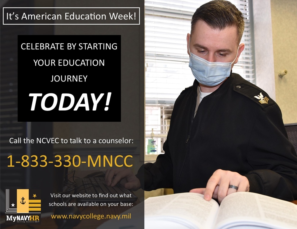 Celebrate American Education Week by Starting Your Education Journey Today