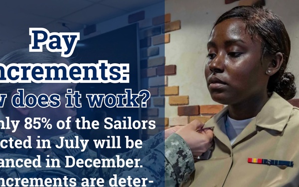 Check Out How Pay Increments Work for E-4 Through E-6 Sailors