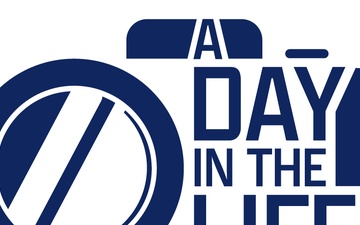 A Day In The Life Logo - Blue