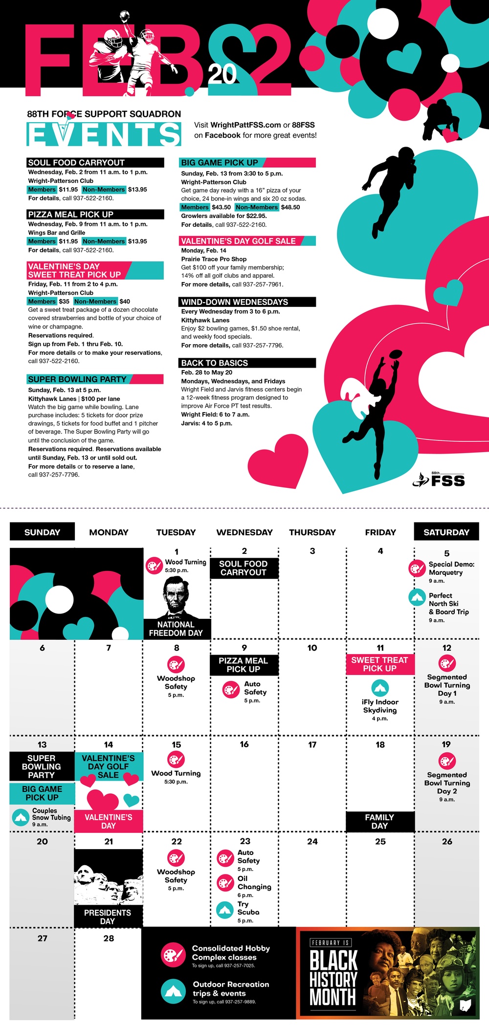 88 FSS February Calendar 2022