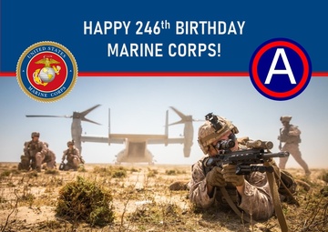 Marine Corp Birthday