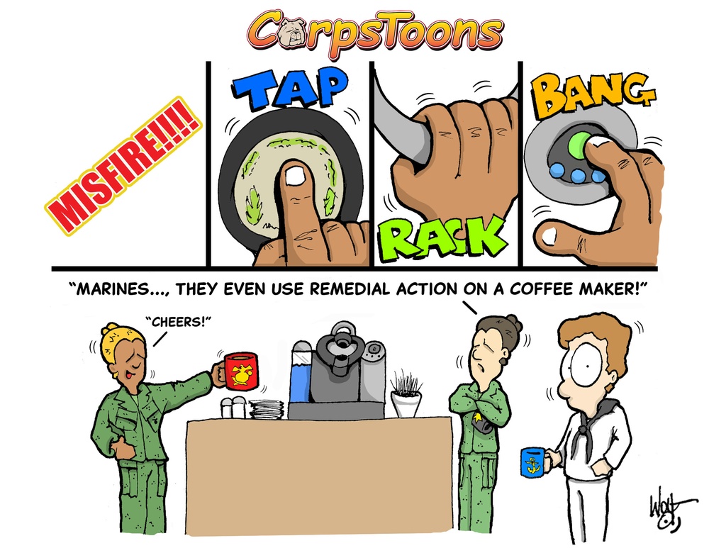 CorpsToons - Tap Rack Bang
