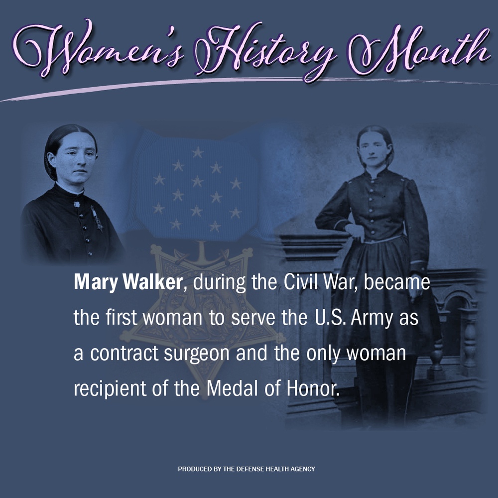 Women&amp;#39;s History Month - Mary Walker