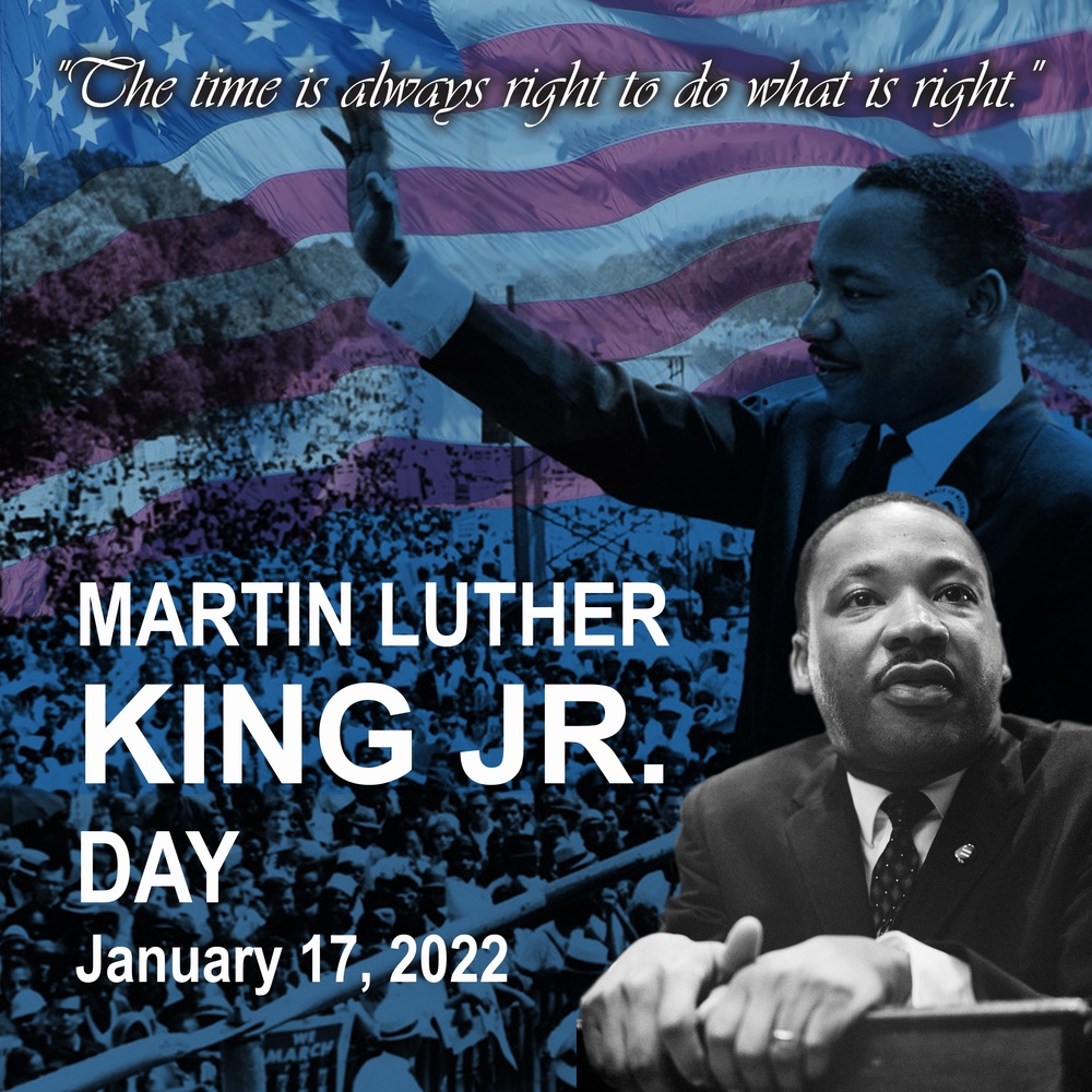 Martin Luther King Jr. Day graphic