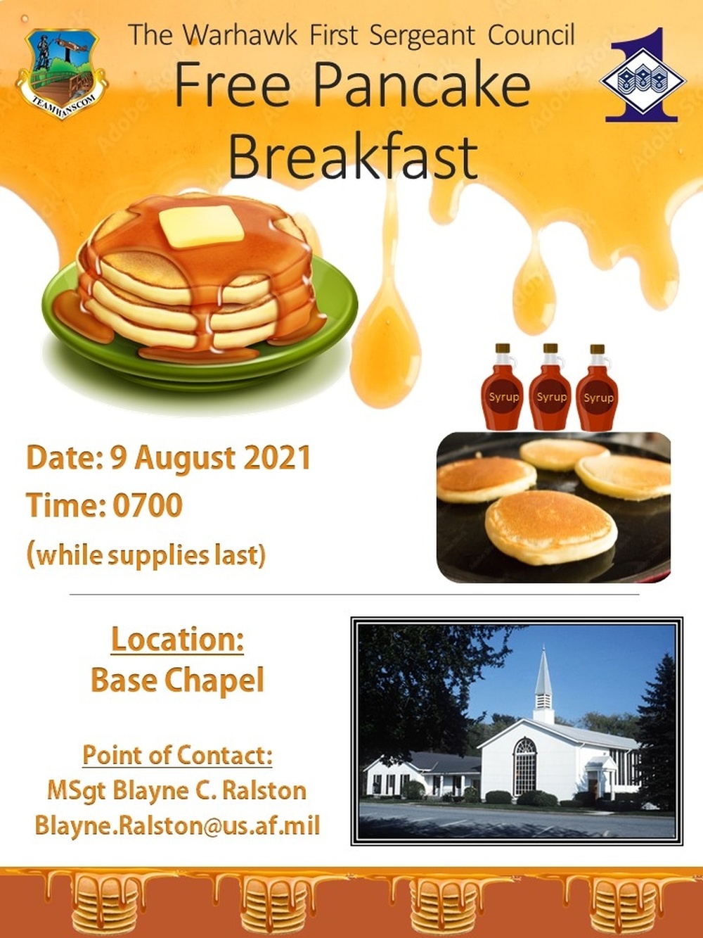 Free Pancake Breakfast