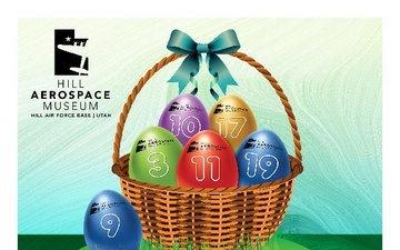 Hill Aerospace Museum Easter Egg Hunt flyer 2022