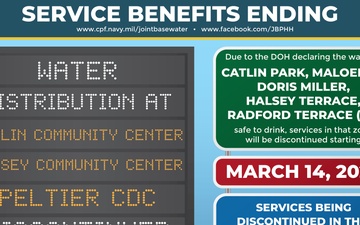 Services Ending for Catlin Park, Maloelap, Dorris Miller, Halsey and Radford Terrace (Zone F2)