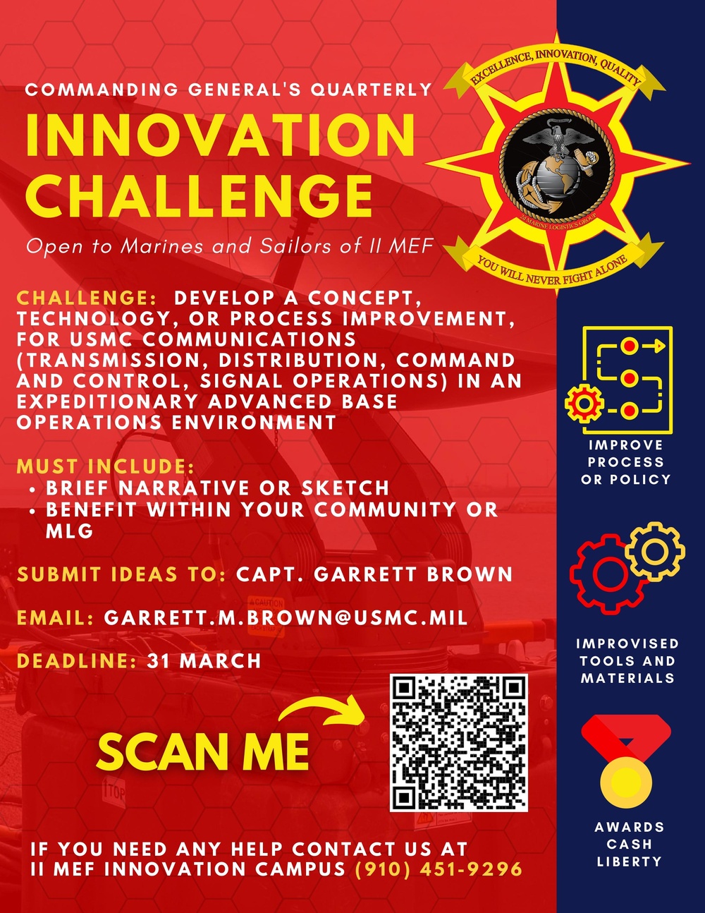 Commanding General&amp;#39;s Innovation Challenge 2022 Q1